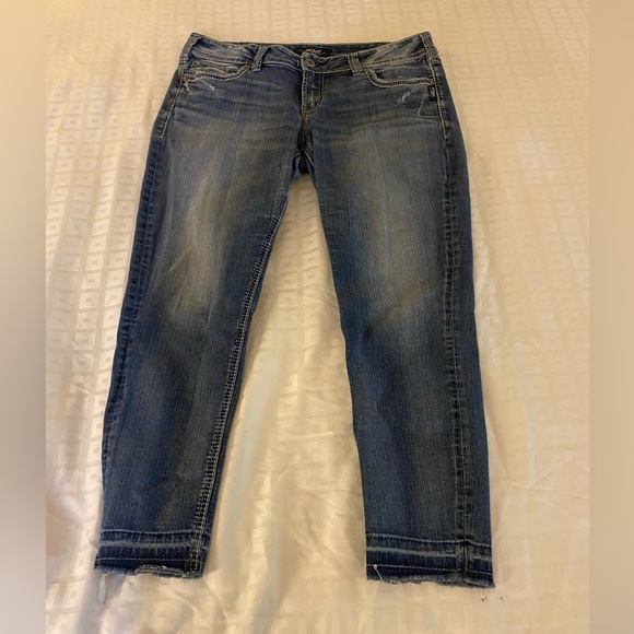 Silver Elyse skinny ankle jeans - Picture 1 of 6